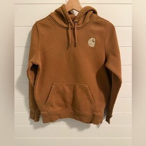Carhartt Men's Tan Hoodie Size Extra Small
